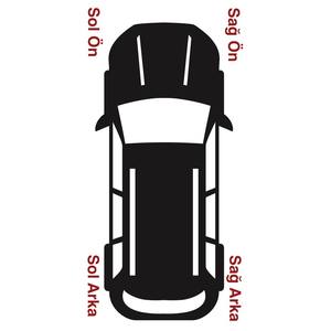 Cubierta Interior de la Puerta Derecha - Negra para Mercedes Clase E W211 - Product Image 5