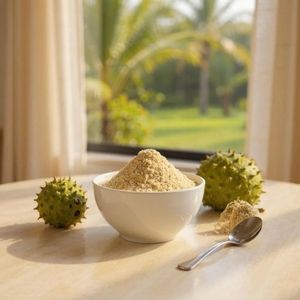 Muestra gratuita de Guanábana liofilizada orgánica de alta calidad (Annona Muricata/Graviola) en polvo a granel de la marca Vietnam EXPAD - Product Image 3