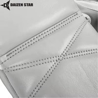 Gants de boxe professionnels en cuir de haute qualité, pour le kickboxing, l'entraînement MMA, respirants, anti-humidité, anti-UV, avec fermeture auto-agrippante réglable