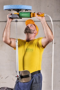 Machine à lisser le plâtre électrique 220V 50Hz SV18, machine à lisser automatique professionnelle pour le plâtre et le mortier, vente de machines à lisser - Product Image 4