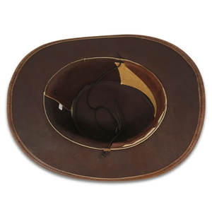 Sombreros de vaquero de piel auténtica ajustables de alta calidad al por mayor para hombre, Snapback de invierno transpirable e informales para deportes al aire libre - Product Image 6