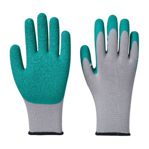 Guantes de cuero de primera calidad, uso industrial, agarre fuerte, equipo de seguridad transpirable para carpintería y soldadura - Product Image 1