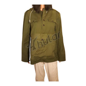 OEM personalizado hombres ropa de trabajo 3 bolsillos de parche 100% algodón lona Denim Chore trabajo chaqueta - Product Image 1