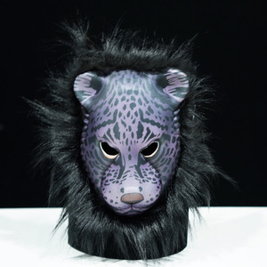 Masque à capuche de créature menaçante déguisement d'animal portable pour Halloween - Product Image 2