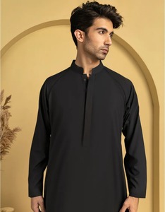 Ropa musulmana estilo árabe desgaste hombres Thobe Jubba para venta en línea nuevo diseño última moda hombres Jubba Thobe - Product Image 3