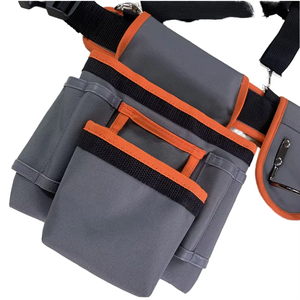 Multi Functional <b>Tool</b> Belt With Adjustable Shoulder Straps And Multiple Pockets For <b>Carpenter</b> Use - Product Image 6