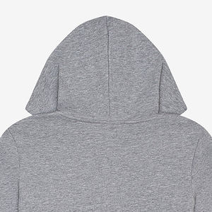 เสื้อมีฮู้ดลำลองระบายอากาศได้ดีผ้าฟลีซผ้าฝ้าย100% สำหรับผู้ชายดีไซน์ใหม่ล่าสุด - Product Image 3