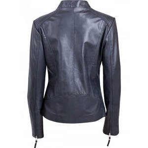 Nouveau design, meilleure qualité, prix de gros, veste confortable pour femmes en cuir pour l'hiver, veste Varsirt élégante avec logo personnalisé - Product Image 6