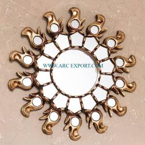 Modern Indoor & Outdoor Standard Wall <b>Mirror</b> Latest Design Handcrafted Resorts Party Decorative <b>Mirror</b> Home <b>Hanging</b> Top Selling - Product Image 1