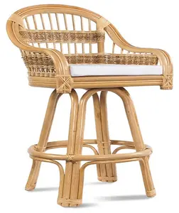 Nuovo Design mobili da Bar in legno massello sgabelli da Bar alti in Rattan cucina sgabelli moderni sedie da Bar sgabelli da Bar da bancone per Ki