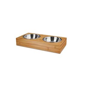 Cuenco de comida de madera ecológico para perros y gatos, nuevo diseño, tamaño personalizable, artesanías AZ - Product Image 4