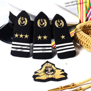 Épaulette d'épaule conseil pilote uniforme épaule conseil vêtements épaulettes pilotes professionnels uniformes barres chemises artisanat épaule - Product Image 6