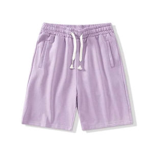 Short respirant confortable pour femmes, délavé à l'acide, avec logo personnalisé et motif 3D en couleur sublimé avec poches OEM disponible - Product Image 2