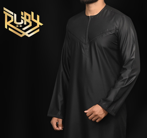 Offre de vente des exportateurs indiens élégant traditionnel ethnique Jubba Thobes pour hommes couleur unie décontracté vêtements musulmans en taille XS - Product Image 2