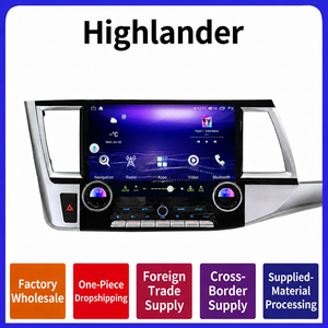 Autoradio Android 12,6 pouces avec <span class=keywords><strong>lecteur</strong></span> <span class=keywords><strong>DVD</strong></span> pour Toyota Highlander 2015-2021, écran tactile de navigation avec caméra de recul 360° - Product Image 5