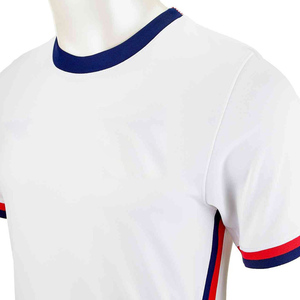 2025 Maillots de football à col en V pour hommes Meilleur prix Vêtements de sport pour équipes adultes Maillot de couleur unie - Product Image 3