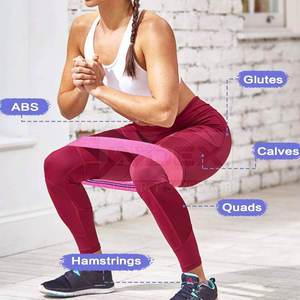 Precio de fábrica, ropa de Yoga, bandas circulares de cadera, equipo de Fitness, bandas circulares de cadera para ropa de adultos - Product Image 5