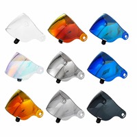 Visière de casque de moto teintée en iridium, lentille de remplacement pour Bell Bullitt