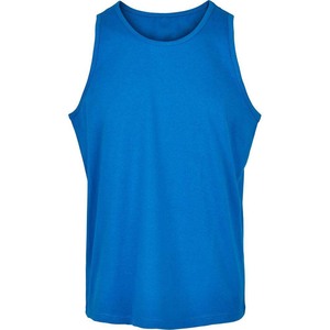 Camisetas sin mangas de gimnasio de algodón 100% de alta calidad para hombre, diseño de cuello redondo de secado rápido, ropa deportiva transpirable, camiseta sin mangas de Color de tamaño personalizable - Product Image 4