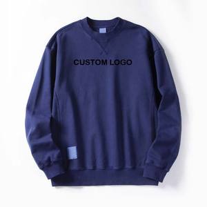 เสื้อสเวตเชิ้ตผู้ชายสั่งทำราคาส่ง เสื้อสเวตเชิ้ตผู้ชายแบบเรียบ คุณภาพสูง ทรงโอเวอร์ไซส์ ผู้ชาย 100% ผ้าฝ้าย ระบายอากาศได้ดี เสื้อฮู้ดดี้ - Product Image 5