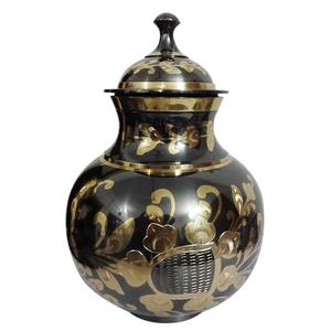 Venta directa de fábrica de La India Urna funeraria hecha a mano de aluminio de alta calidad Tarro de cremación moderno Capacidad de 5-15L Mejor precio Único - Product Image 4