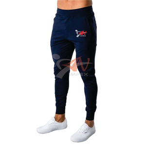 กางเกงผ้าฝ้ายลำลองของผู้ชายวัสดุยืดหยุ่นเอวยางยืดพิมพ์โลโก้ได้ตามต้องการ - Product Image 2