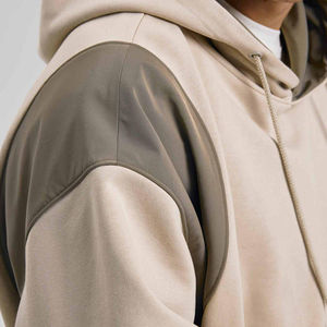 Sweats à capuche d'hiver 100% coton polaire uni de haute qualité doux respirant écologique de qualité supérieure taille décontractée pour l'extérieur. - Product Image 3