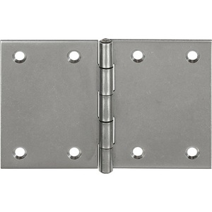 VORMANN 1.4301 10504 Colgadores Metálicos Anchos de Acero Inoxidable Laminado de 1.2mm, 60mm de Altura, 90mm de Ancho - Paquete de 10 Unidades - Product Image 1