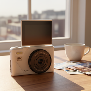 5K 30FPS Vlogging <b>Camera</b> 64MP Auto Focus 18X Zoom WiFi Professional Photography YouTube <b>Video</b> <b>Camera</b> SLR Style CMOS Sensor 2-3" - Product Image 1