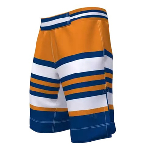 Pantalones Cortos de Boxeo Personalizados de Alta Calidad para Hombre, Transpirables, de Secado Rápido, de Poliéster/Algodón, Ropa de Gimnasio al por Mayor, Novedad 2025 - Product Image 6