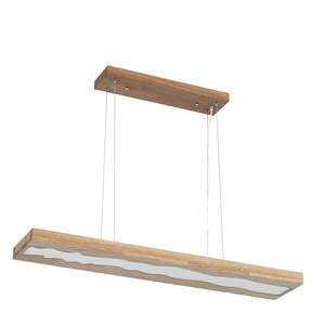 Modern Hanging <b>LED</b> Chandelier Wooden Resin Dimmable IP54 Waterproof Eco-Friendly Durable Button Control Height Adjustable <b>Light</b> - Product Image 6