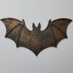 แผ่นเหล็กแกะสลักกลวงสำหรับตกแต่งรูปพระจันทร์เสี้ยวออกแบบมาสำหรับเทศกาลฮาโลวีนแบบเรียบง่าย - Product Image 1