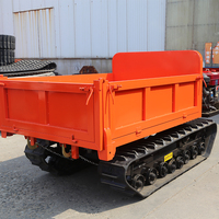 Hochleistungs-All-Terrain-Mini-Transporter der Serie Selbst laden der Gummiketten-Raupen kipper