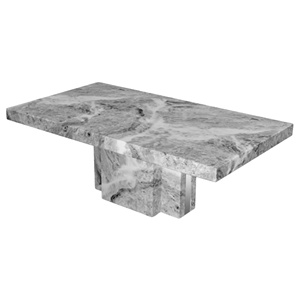 Table basse en marbre, meuble polyvalent pour le salon, décoration intérieure pour la chambre et la cuisine, moderne et innovant - Product Image 1