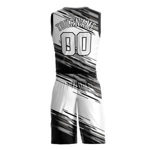 Uniforme de basket-ball Fitness de haute qualité couleurs personnalisées 100% uniforme de basket-ball pour jeunes Polyester - Product Image 3