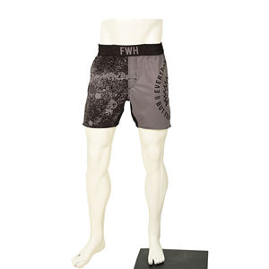Short de gymnastique écologique pour hommes, mélange de polyester recyclé avec contrôle de l'humidité et processus de teinture durable, coupe confortable - Product Image 1