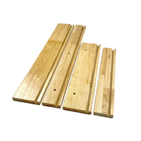 Paneles de cajón de madera maciza autoadhesivos duraderos y elegantes ajustables para soluciones de almacenamiento de cocina
