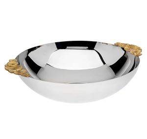 Cuenco para servir con acabado de cobre, superventas, ecológico, 100%, vajilla decorativa personalizada para el hogar, cocina, vajilla, cuenco de uso - Product Image 6