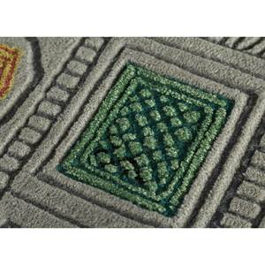 Jaipur Wunderkammer 9x12 Rectangle Rug Multi-Hand Tufted Wool & <b>Viscose</b> Novelty Pattern for Home Living Room for Teens-<b>Top</b>-9053 - Product Image 3