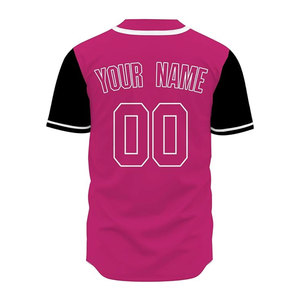 ขายส่งเสื้อเบสบอลแบบกำหนดเองพิมพ์ชื่อ/หมายเลข/โลโก้เสื้อฮิปฮอปชุดกีฬาเบสบอลสำหรับผู้ชายผู้หญิง - Product Image 6
