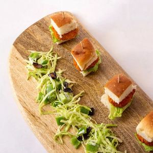 Plateau de service en bois personnalisé en vrac de collations pour les fêtes d'hôtel de restaurant dans le prix de gros - Product Image 2