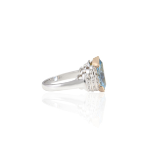 คอลเลกชันล่าสุดของแฮนด์เมด 100% น้ําจืดธรรมชาติแท้และแหวนประกาศเพชร 18k เครื่องประดับทองคําขาวขายดี - Product Image 5