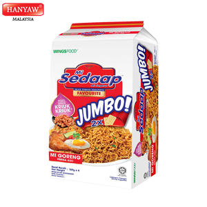 [Malaysia] pengiriman cepat + Mi Sedaap gores Asli mie instan Jumbo (4x139g/Ctn)