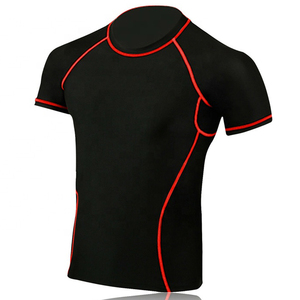 Camiseta de Compresión (Rash Guard) para Hombre, Sublimada, Anti-UV, Transpirable, de Spandex/Poliéster, Manga Larga, Diseño Personalizado, Secado Rápido, Venta al Por Mayor - Product Image 2
