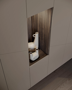 Armoire de chambre à coucher en bois de style européen personnalisée JY Project avec un design moderne pour dressing, hôtel et villa - Product Image 6