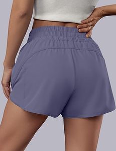 Women Shorts Summer Fashion Casual Wear High <b>Waist</b> Breathable Athletic Sportswear Yoga Lounge Streetwear Custom Brand Clothing - Product Image 5