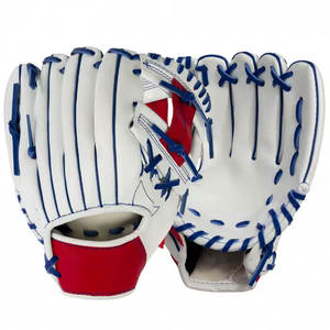 Guantes de Bateo de Béisbol de Cuero Personalizados Profesionales para Receptor, Dedos Completos, Mano Derecha, Transpirables, Alta Calidad, Unisex - Product Image 1