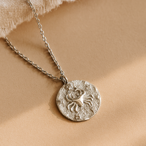 Collar con Signo Zodiacal Cáncer - Cadena Geométrica con Diamantes de Circonio, Regalo para Fiesta - Product Image 5