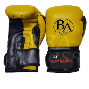 Guantes de Boxeo de Cuero Hechos a Medida, Logotipo Personalizado, Transpirables, Ligeros, Cierre de Gancho y Bucle, Guantes de Entrenamiento Profesional Sialkot - Product Image 5
