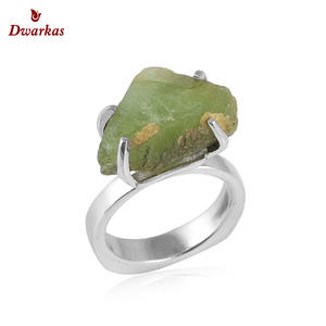 เครื่องประดับสุดคลาสสิกแหวนเงินแท้925หินคริโซเพรสแหวนเงินแท้ผู้ส่งออก - Product Image 1